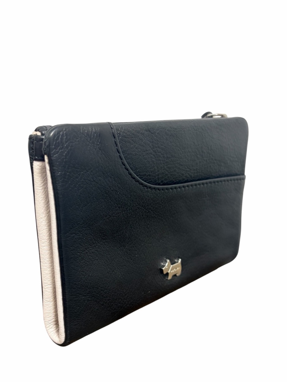 Radley London Scottie Black & White Soft Leather Wallet - EC